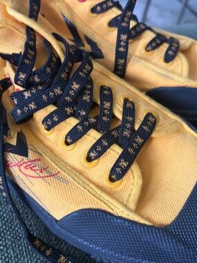 Feiyue all Yellow high top Bruce Lee Kung Fu shoes